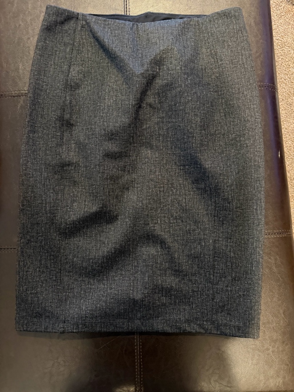 Liverpool Charcoal Pinstripe Pencil Skirt